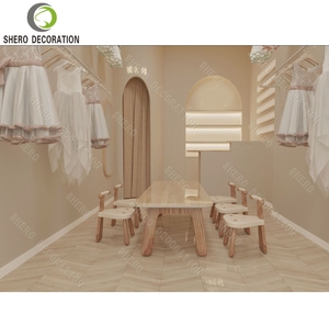 Fashion Kids Clothing Shop Design Customized Metal Garment Display Rack Clothing Store Display Rack Clothing Store Furniture - Product Image 2