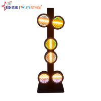 Lumière stroboscopique COB 350W 6LED à vente chaude en Russie, contrôle DMX512/activation sonore, RGBWA vert, concerts de DJ, fêtes, mariages