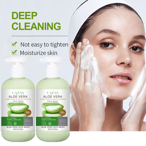 Limpiador Facial de Aloe Vera Orgánico al por Mayor, Suave, Control de Grasa, Hidratante, Espumoso, para Hombres y Mujeres, con <span class=keywords><strong>Amino</strong></span>ácidos - Product Image 2