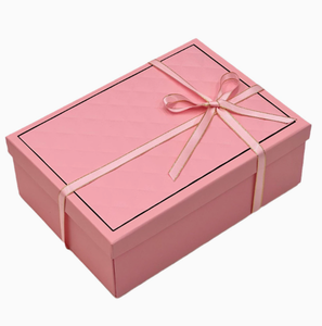 Custom one-piece ribbon bow folding packaging box for cosmetics scarves <b>gifts</b> and custom <b>empty</b> <b>boxes</b> - Product Image 6