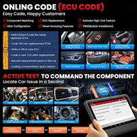 Escáner de Diagnóstico Automotriz LAUNCH X431 PRO V5.0, Sistema Completo OBD2, con Prueba Activa Bidireccional, 37+ Funciones de Reinicio, Codificación ECU, CANFD, DoIP