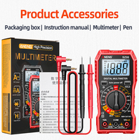 SZ06 multimètre numérique tension ca/cc testeur automatique ampèremètre de courant Smart Multimetro données tenir Diode voltmètre Ohm outils