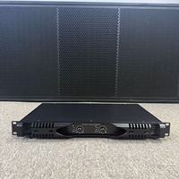 Penguat Daya Profesional BO-1120 2*1200W Kelas D 1U Rak Mount Sistem Audio Stereo Untuk Panggung Acara Live DJ