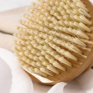 <span class=keywords><strong>Brosse</strong></span> de douche à poils naturels <span class=keywords><strong>pour</strong></span> <span class=keywords><strong>le</strong></span> dos, exfoliant anti-cellulite, peau plus lisse - Product Image 6