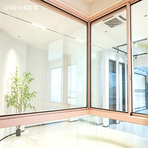 Ventanas y Puertas de Aleación de Aluminio con Certificación CE NFRC, Modernas, Ahorradoras de Energía, con Vidrio Aislante, Puerta Corredera para Patio, Ventana Abatible, Conjunto Completo - Product Image 3