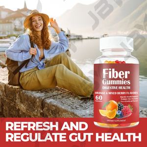 Suplemento Nutricional a Base de Plantas JBY que Promueve la Comodidad Digestiva, el Equilibrio Intestinal y el Bienestar Diario, Gomitas de Fibra - Product Image 3