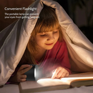 Magnetic Touchable LED USB Rechargeable <b>Table</b> Lamp 360 Rotate Cordless Remote Control Desk Lights Home Bedroom Wall Night Lamp - Product Image 5