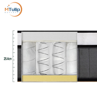 Vente en gros de lits jumeaux modernes Eupo top matelas magasins près de chez moi matelas en mousse à mémoire de forme à ressorts ensachés