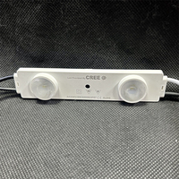 AC 110V/220v 2leds Edge LED Module 6500K Blanc 1.5W pour Letter Lightbox Panneaux Publicitaires avec Bande Adhésive Backside.