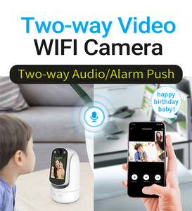 Llamada con un clic Audio bidireccional Cctv C20 <span class=keywords><strong>Wifi</strong></span> 1080P Videollamada Pt Dome Cámara DE SEGURIDAD IP remota con videollamada - Product Image 4