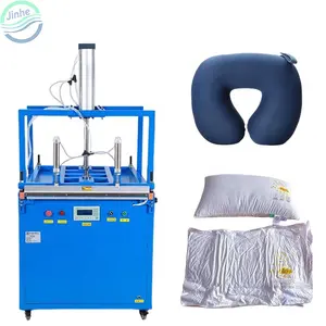 Textile quilt pillow vacuum compress sealing compressor packing machine pillow cushion compression press packaging machine