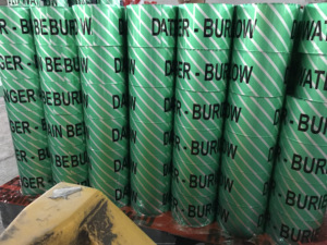 เทปเตือนใต้ดินแบบตรวจจับได้ หลายสี ผลิตจาก PE สแตนเลส OPP พร้อมเครื่องหมายติดตามได้ กว้าง 10 ซม. ยาว 100 ม. แบบพิมพ์ - Product Image 5