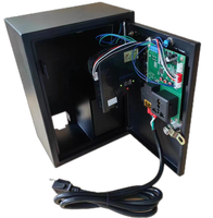 Boîtier de contrôle à minuterie à monnayeur de haute qualité avec affichage du compte à rebours pour lave-linge et sèche-linge, modèle FR-4 PCB/PCBA LFT-XJ02, Nouvelle Arrivée