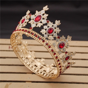 Couronnes de <span class=keywords><strong>mariage</strong></span> de luxe, 10 pièces, bijoux de cheveux, en cristal, accessoires de coiffure, <span class=keywords><strong>couronne</strong></span> de spectacle pour femmes, diadème, bal - Product Image 3