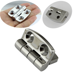Bisagra de arco de acero inoxidable 316 de 38x38mm pulida para puertas de embarcaciones y caravanas - Product Image 4