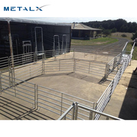 Offre Spéciale panneau de clôture pour ferme d'élevage en métal noir galvanisé léger panneau de clôture pour mouton chèvre panneaux de clôture en maille pour mouton
