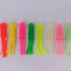 Multi Design Lichtgevende Inktvis Rok Zacht <span class=keywords><strong>Octopus</strong></span> Vorm Visserij Lokt Voor Zout Water Oceaanvissen - Product Image 3