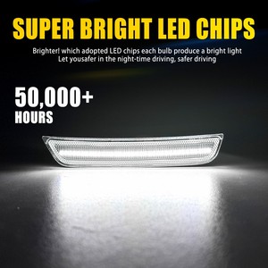 Luz LED de Marcador Lateral Auxito para Jeep Grand Cherokee L 2021 2022-2024 Sport Utility 4D - Product Image 3