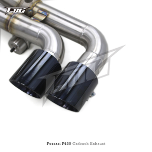 Colector de escape <span class=keywords><strong>BSK</strong></span> Axle con tubo descendente recto para Ferrari F430 4.3L 2005-2009, sistema de escape Boska SUS304 con control - Product Image 4
