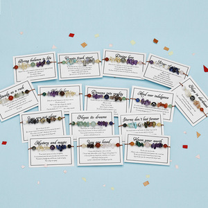 Pulseras <span class=keywords><strong>de</strong></span> <span class=keywords><strong>la</strong></span> <span class=keywords><strong>Amistad</strong></span> Minimalistas con Chips <span class=keywords><strong>de</strong></span> Cristal <span class=keywords><strong>de</strong></span> Nuevo Diseño 2024, Pulsera <span class=keywords><strong>de</strong></span> Energía Sanadora con Piedras Preciosas Naturales, Pulseras <span class=keywords><strong>de</strong></span> Moda con Dijes - Product Image 2