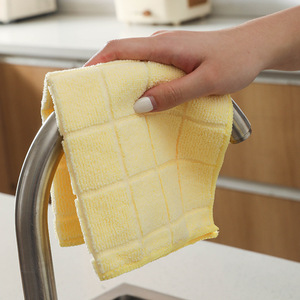Esun Serviettes de nettoyage en microfibre réutilisables et lavables de haute qualité, torchon écologique pour la cuisine - Product Image 2