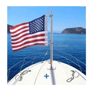 Bandera Náutica de Alta Calidad con Diseño de Patrulla Marítima de la Herencia Afroamericana, Bordada, con Funda Protectora, Venta al Por Mayor - Product Image 6