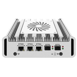 BKHD N100 N305迷你电脑4 x 2.5GbE局域网2 x 10GbE SFP + 迷你电脑4k三重显示器S3 OPNsense微型电脑防火墙设备 - Product Image 1