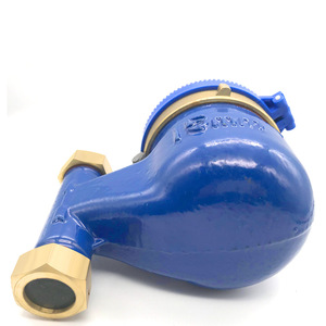 Magnesium Digital Vertical Water Meter 15mm Iron Copper Shell Threaded Connection Household Use - Product Image 2