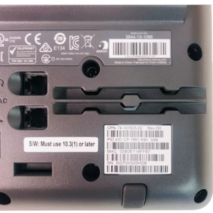 Téléphone IP d'entreprise CP-7861-K9 à 16 lignes, avec écran rétroéclairé noir et blanc de 3,5 pouces et 4 touches programmables - Product Image 5