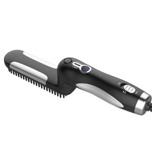 Peigne <span class=keywords><strong>à</strong></span> lisser électrique sans fil professionnel pour hommes poignée en plastique outil de coiffure court <span class=keywords><strong>barbe</strong></span> <span class=keywords><strong>brosse</strong></span> <span class=keywords><strong>à</strong></span> lisser - Product Image 1