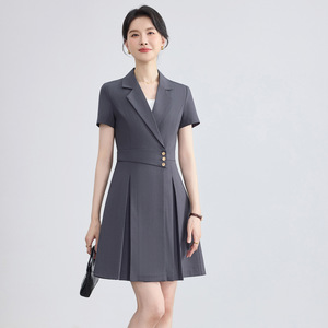 Women's Professional Suit Dress Solid Color Slim Fit Workwear Daily Wear - Product Image 1