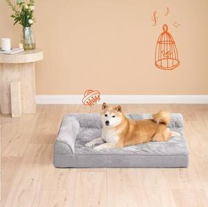 Umwelt freundliche ortho pä dische Kühlung Memory Foam Hunde bett matte Beruhigender Kau schutz für Kleintiere Tiefschlaf-Katzen bett matte - Product Image 2