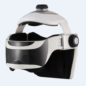 Automático masajeador de cabeza casco doble vibrante eléctrico masajeador de cabeza para el cerebro de relajación - Product Image 5