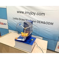 Mini machine à tirage de loterie automatique de table, tirage en ligne, tirage par gravité, machine à tirage de billes de loterie