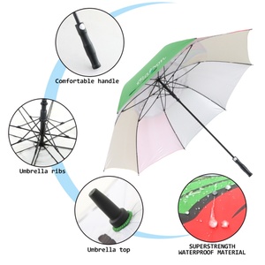 Parapluie Droit de Luxe Personnalisé Style Gentleman avec Logo, Coupe-Vent, Anti-UV, Protection Solaire, Parapluie de Golf pour Hommes, Parapluie Promotionnel - Product Image 5