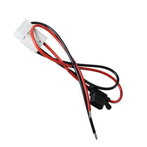 สายจัมเปอร์ทองแดงชุบดีบุก10-16AWG พร้อมขั้วต่อ SB-50 50A สายไฟสำหรับงานหนัก - Product Image 1