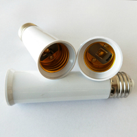 Extension de douille E27 E26 3 tailles douille étendue support de lumière allongé Pass CE de haute qualité