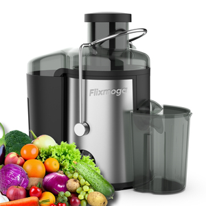 Flixmoga Factory Direct <b>Juicer</b> With Wide Mouth Stainless Steel Blade Household Use 400W 23000 RPM Centrifugal <b>Juicer</b> - Product Image 1