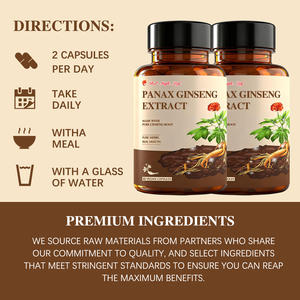 Капсулы женьшеня для спортивной активности — поддержка энергии и восстановления для спортсменов, одобрено WADA, сертифицировано GMP, оптовые поставки - Product Image 4