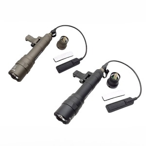 Linterna Táctica <span class=keywords><strong>de</strong></span> Aluminio <span class=keywords><strong>de</strong></span> Alta Calidad M640DF LED <span class=keywords><strong>de</strong></span> Largo Alcance con Luz Blanca para Supervivencia, Senderismo, Caza y Camping - Product Image 1