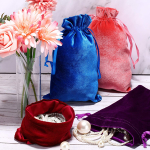 Bolsa de Terciopelo con Cordón para Regalos de Joyería, Bolsa Protectora para Bolsos, Zapatos y Ropa, con Logotipo Personalizado al por Mayor - Product Image 3