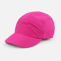 Gorra Deportiva de 5 Paneles Personalizada, Fabricada con Telas Mejoradas, Duraderas y Ligeras de Nailon, para Atletismo y Actividades Deportivas, Servicio OEM ODM