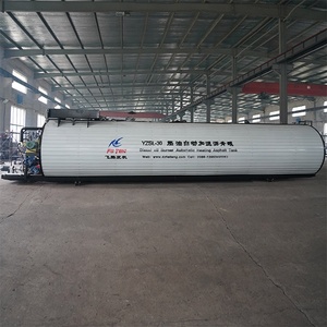 Réservoir <span class=keywords><strong>de</strong></span> stockage <span class=keywords><strong>de</strong></span> bitume à double chauffage intégré avec chaudière à huile thermique et brûleur Riello pour usine d'asphalte - Product Image 2