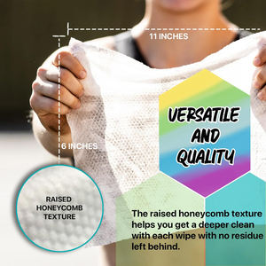 Lingettes corporelles désodorisantes OEM pour adultes, motif perle, jetables, emballées individuellement, lingettes humides non tissées pour la douche avec de l'<span class=keywords><strong>aloe</strong></span> vera - Product Image 4