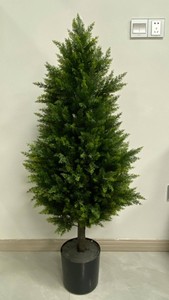 Lớn Chất lượng cao nhân tạo trang trí tuyết tùng/Cypress <span class=keywords><strong>Tree</strong></span> Cao Cấp nhân tạo thực vật để bán - Product Image 6