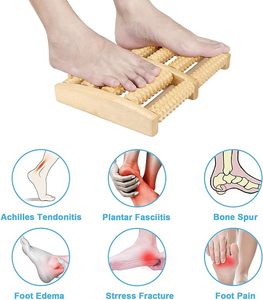 Rullo massaggiatore piede in legno doppio <span class=keywords><strong>massaggio</strong></span> del piede rullo <span class=keywords><strong>per</strong></span> sollievo <span class=keywords><strong>piedi</strong></span> stanchi strumenti di <span class=keywords><strong>massaggio</strong></span> del piede - Product Image 4