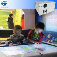 Proyector Infantil Star Player 3D con Escaneo Interactivo, Proyección de Pinturas en Pared, Control Remoto y Dibujo Interactivo