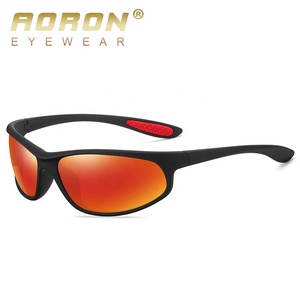 Lunettes de soleil polarisées professionnelles pour hommes et femmes, avec bouclier de Baseball, pour cyclisme, pêche et conduite, avec cadre PC, nouvelle collection - Product Image 4