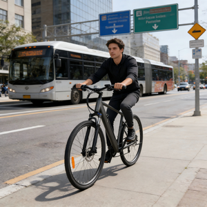 Vélo Électrique Pliable Tout-Terrain Certifié CE pour la Ville – Entrepôt Italie – Vélo Électrique Tout-Terrain Abordable - Product Image 1