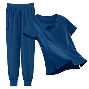 Tenue d'hôpital extensible anti-plis rafraîchissante pour le travail et les uniformes de salon - Product Image 6